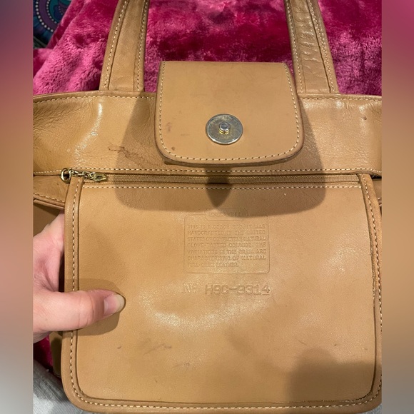 Vintage Coach Bleeker Tote project bag - Picture 14 of 16